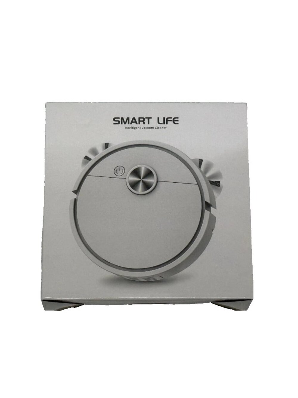 Smart Life Intelligent Robot Vacuum Cleaner USB Rechargeable White w/Accessories